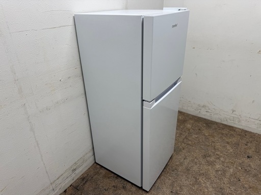 美品　COMFEE　冷凍冷蔵庫　１３２L　急冷モード　省エネ　２０２５年製　RCT128WH1JP
