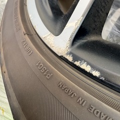 DUNLOP 製ヴェゼル中古タイヤ ホイール付の画像