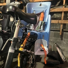 【ギア付き】ママチャリ チャイルドシート付きの画像