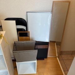 【12点セット】電子レンジ+家具11点の画像