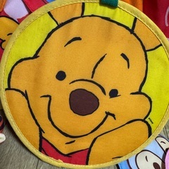 《決まりました、有難う御座いました》プーさんのプレイマットの画像