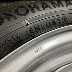 軽自動車用　★バリ山スタッドレス4本 ★155-65/14の画像