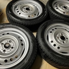 軽自動車用　★バリ山スタッドレス4本 ★155-65/14の画像