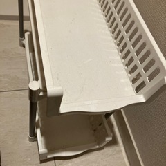 【ニトリ】Nスライドトレー2段ラック　調味料収納　衣料収納の画像