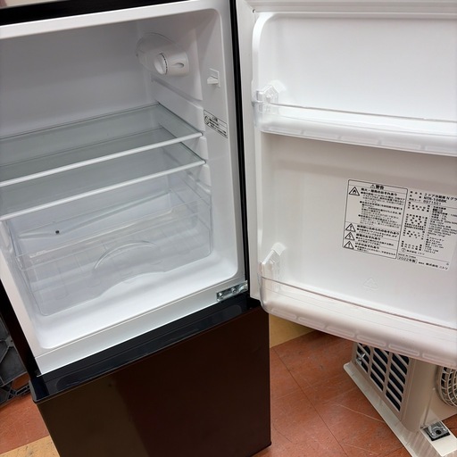 《リサイクルショップドリーム次屋店》★ジモティー割引有★NITORI 2ドア冷蔵庫 N グラシア 106L NTR-106BK 2022年製 中古品 クリーニング済み ☆尼崎市若王寺☆
