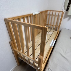 【旧タイプ】ベビーベッド そいねーる　ラージ　　の画像