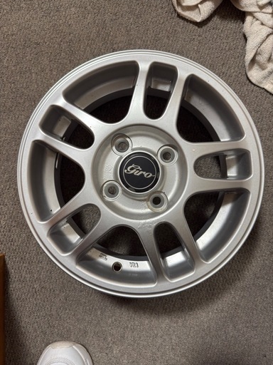 13インチ アルミホイール 4本セット 軽自動車用