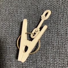 洗濯バサミ　フック付の画像