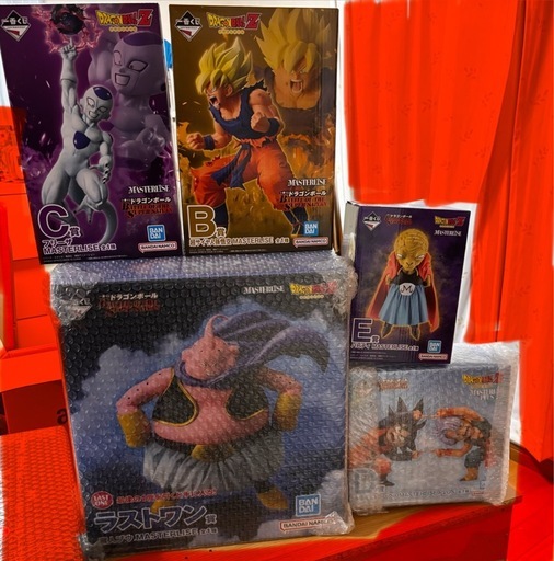 ドラゴンボール一番くじ　フィギュア　5体セット
