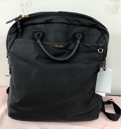 ジモティ割引有★【ジャングルジャングル岸和田店】TUMI  トゥミ　ナイロンリュック　ブラック　南大阪 岸和田市 貝塚市 泉佐野市 和泉市 忠岡町 熊取町