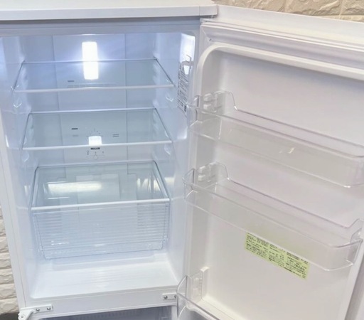 (送料無料) 2021年 極美品 179L 冷蔵庫 SHARP LED庫内灯 強化ガラス棚 省エネ設計 3段クリアケース冷凍室 ③_1