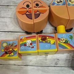 アンパンマン号 磁石でぱちっとひらめきキューブの画像
