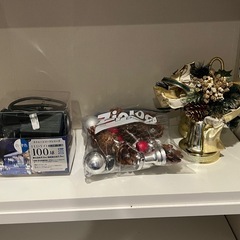 【本日限定！】クリスマスツリー、オーナメント、電飾、イルミネーションの画像