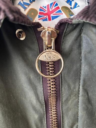 早い者勝ち　Kati of Sky（Made in England）」のワックスドジャケット