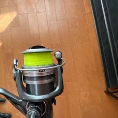 竿とリールセットの画像