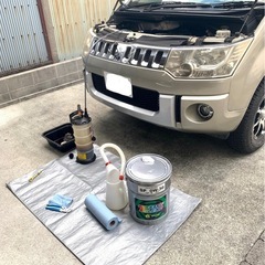 手動蓄圧式オイルチェンジャーの画像