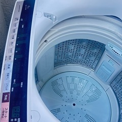 日立8kg洗濯機、17年式の画像