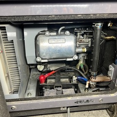 【美品】デンヨー GAW-155ES エンジン溶接機 発電機付き 稼働318時間の画像