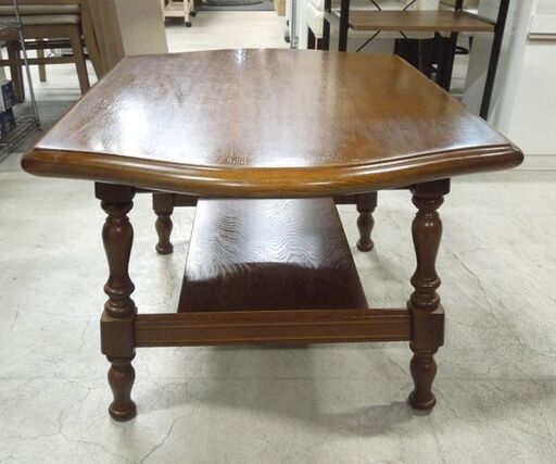 飛騨家具 キツツキマーク 穂高 コーヒーテーブル 6CT センターテーブル リビングテーブル 幅75cm 飛騨産業 札幌市 新道東店