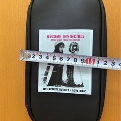 【未使用】Lovetoxラブトキシック フォトプリント スリムポー チの画像