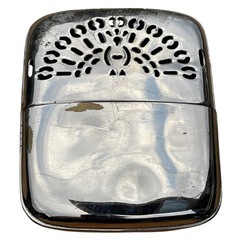 鞘型 希少 最中 白金 ハクキンカイロ 11羽 1920年代 懐炉 レトロ 大正の画像