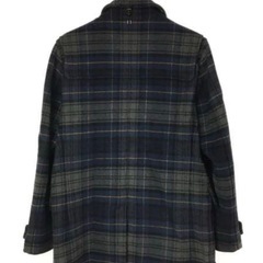 【美品】TOMY HILFIGER ダッフルコート ウール チェック  コートの画像