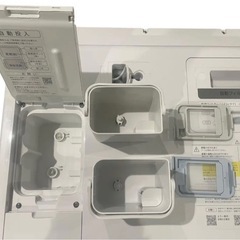 【全国最安値】👑2022年製SHARPドラム式洗濯機 洗剤自動　NEXT乾燥ES-W114 配達無料の画像