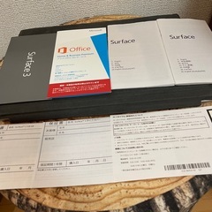 【お譲りします】Microsoft Surface 3 (4G LTE) 2015年製 初期化済の画像