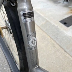 自転車　ブラックの画像