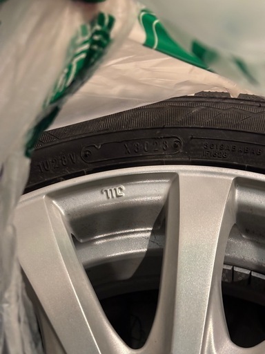 軽自動車用スタッドレス 155/65R14 GOODYEAR アルミホイール付き4本