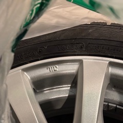 軽自動車用スタッドレス 155/65R14 GOODYEAR アルミホイール付き4本の画像
