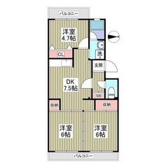 🔥敷金0礼金0✨ネット無料🔥駅チカ「羽貫」駅徒歩4分✨3DK53...