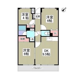 🔥敷金0礼金0✨フリーレント1ヶ月🔥ネット無料3DK55.89㎡...