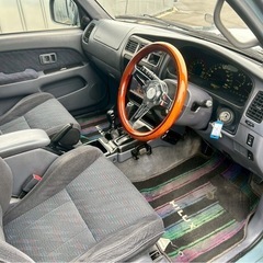 🉐【支払い総額175万円】車検令和8年10月16日　H9年12月   トヨタ　ハイラックスサーフ　　ETC　ディーゼル　ターボ　4WD  サンルーフ　調子良好！の画像