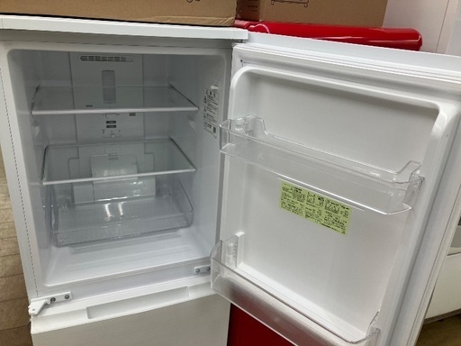 【6ヶ月保証】SHARP シャープ 2ドア冷蔵庫 SJ-D15G-W 2020年製