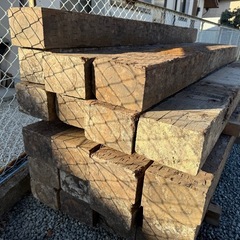 枕木(国産品)の画像