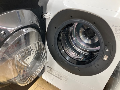 【6ヶ月保証】SHARP シャープ 11kg ドラム式洗濯機 ES-W114-SL 2022年製
