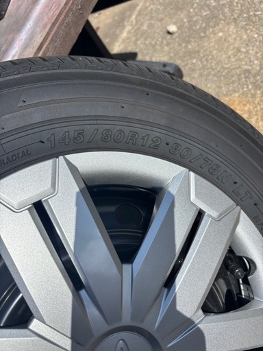 アトレー　バン　新車外し　ホイール　1台分　4本セット　