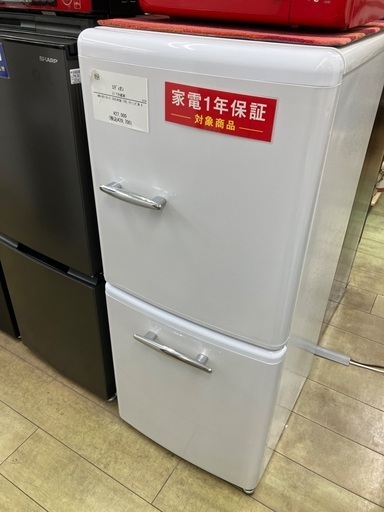 【安心の1年保証】エディオン 2ドア冷蔵庫 ANG-RE170-C1 2025年製