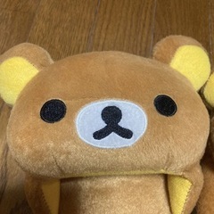 リラックマ　ぬいぐるみスリッパの画像