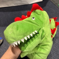 恐竜　パペットの画像