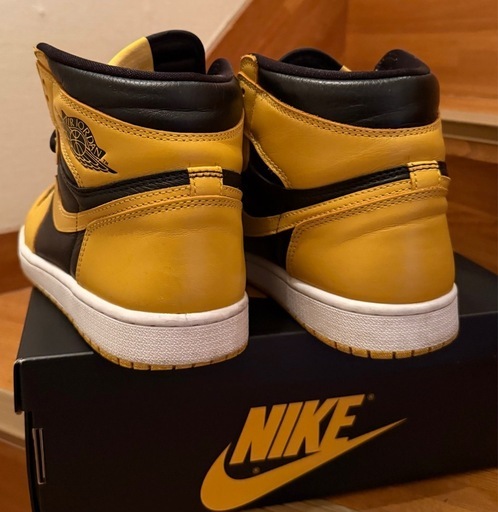 NIKE AIR JORDAN 1 RETRO High OG  POLLEN/White-Black 27.5cm ナイキ ジョーダン