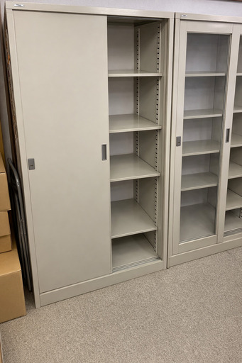 書庫　キャビネット　資料庫　2台セット