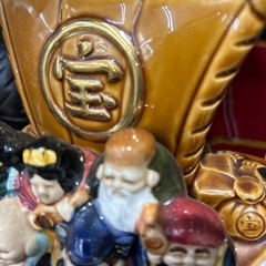 【ドリーム池田店♪ジモティ割対象】 開運 宝船 七福神 縁起物 /26361の画像