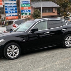 日産　フーガ　車検あり　22H 人気黒　群馬県の画像