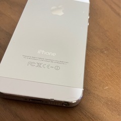 iPhone5s  シルバー ジャンク品の画像