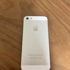 iPhone5s  シルバー ジャンク品の画像