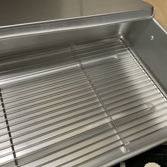 アルマイト 天ぷら入 (515×315) (蓋付) 2回程の使用 / 天ぷらバットの画像