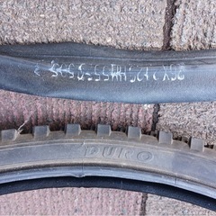 自転車用タイヤチューブの画像