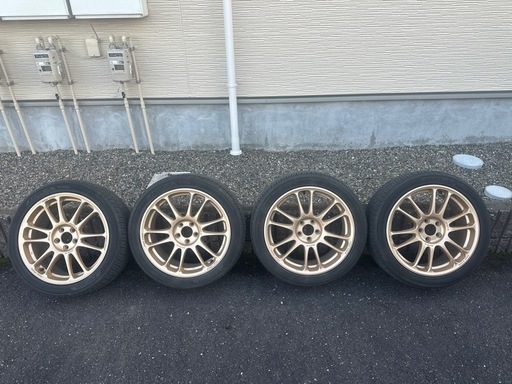アルミホイルとタイヤセット